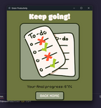 Green Productive : To-do list desktop application