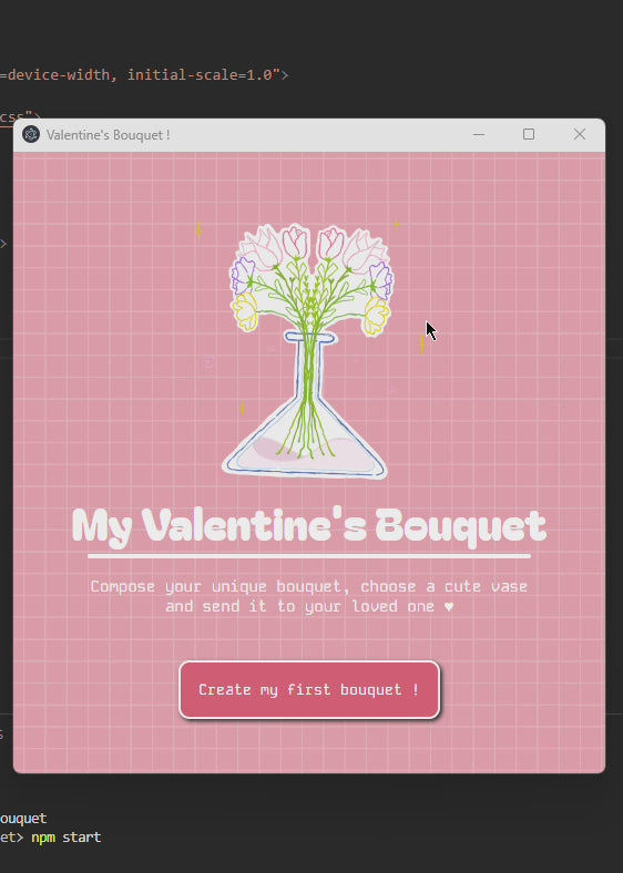 Valentine's Bouquet : Send love to your beloved ones