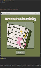Green Productive : To-do list desktop application